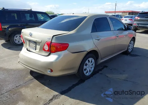 2009 Toyota Corolla Le from USA, damaged, VIN 1NXBU40E19Z011980